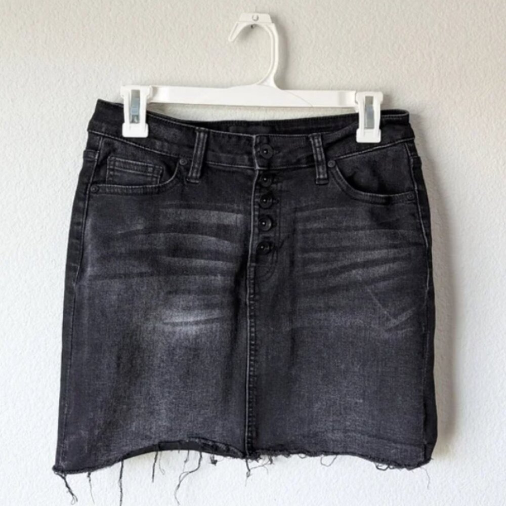 Kendall & Kylie Mini Jeans Skirt